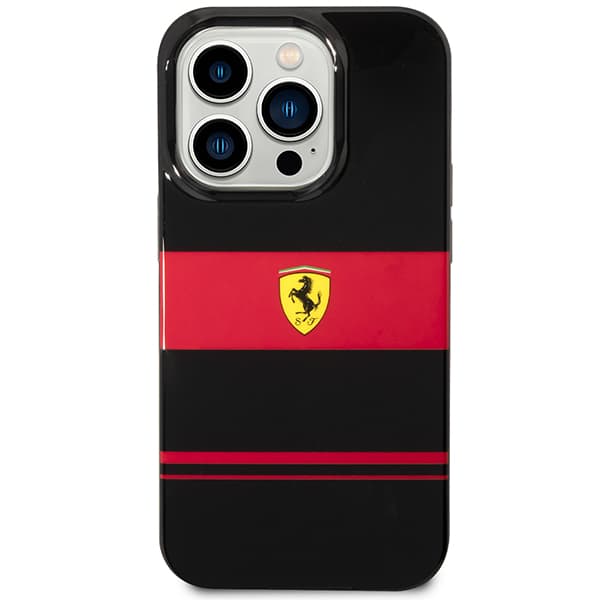 Ferrari IMD Combi Magsafe -kotelo iPhone 14 Pro Maxille, musta