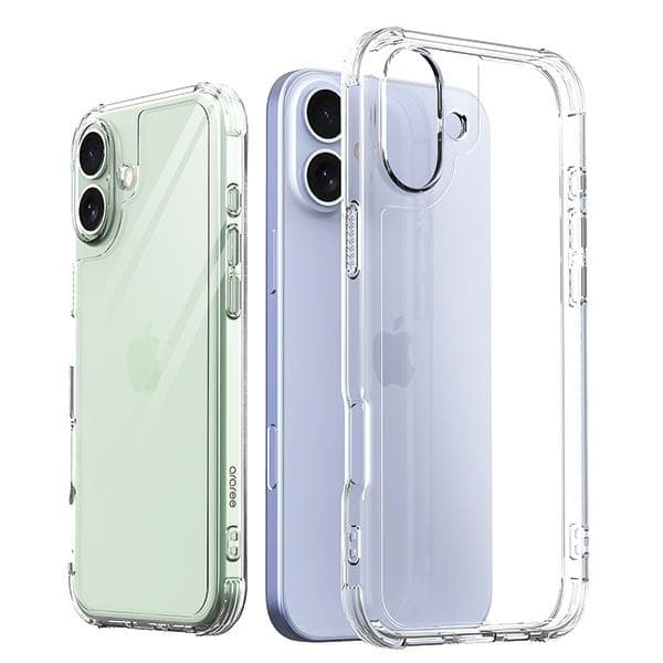 Araree Flexield-cover til iPhone 16 Plus gennemsigtigt