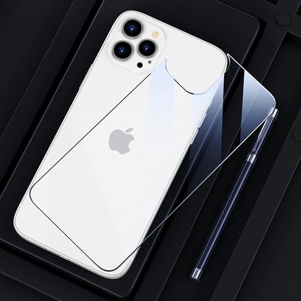 Hærdet glas til bagsiden af iPhone 13 Pro Max