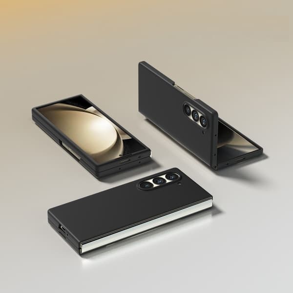 Hårdt PC-cover til Samsung Galaxy Z Fold6 5G, sort