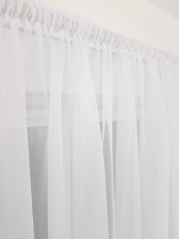 Färdig voilegardin 500x250cm