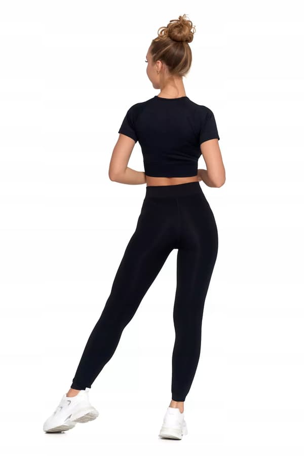 Moraj damefitnessleggings sort polyester S/M klassisk