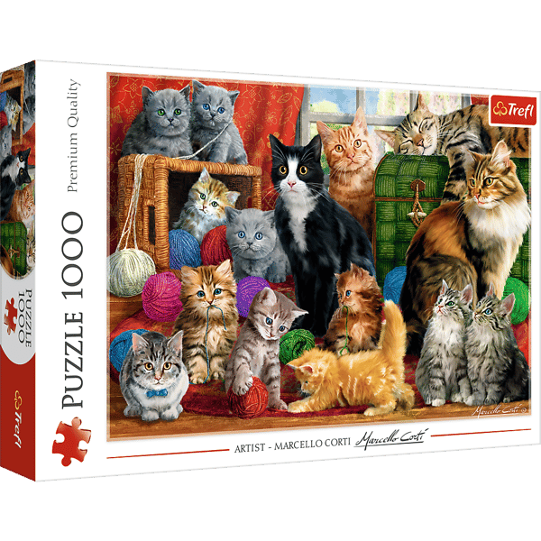 10555 1000 kattmøde puslespil