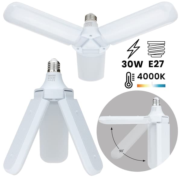 Trearmet LED-pære 4000K 60W