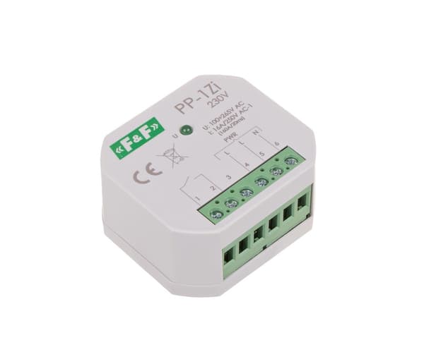 Elektromagnetiskt relä, 1Z 16A, infälld montering, U=100-265V AC, st