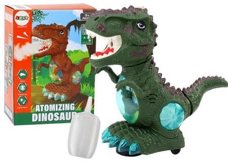 Vihreä ääni tanssiva dinosaurus