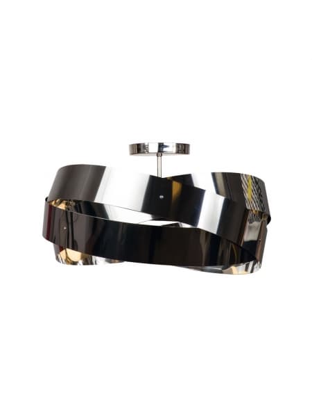 TORNADO loftlampe krom/nikkel