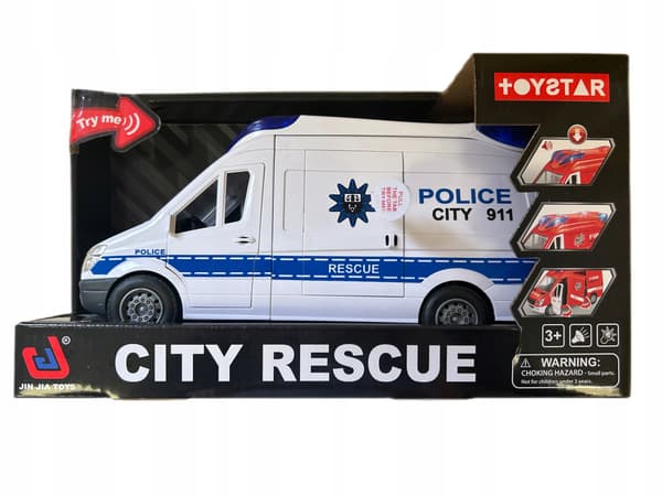 BIL POLITI SUV LYS, LYD 7590