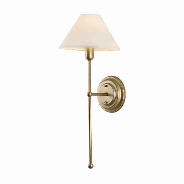 BASIC Gold LINEN -seinävalaisin - leveä
