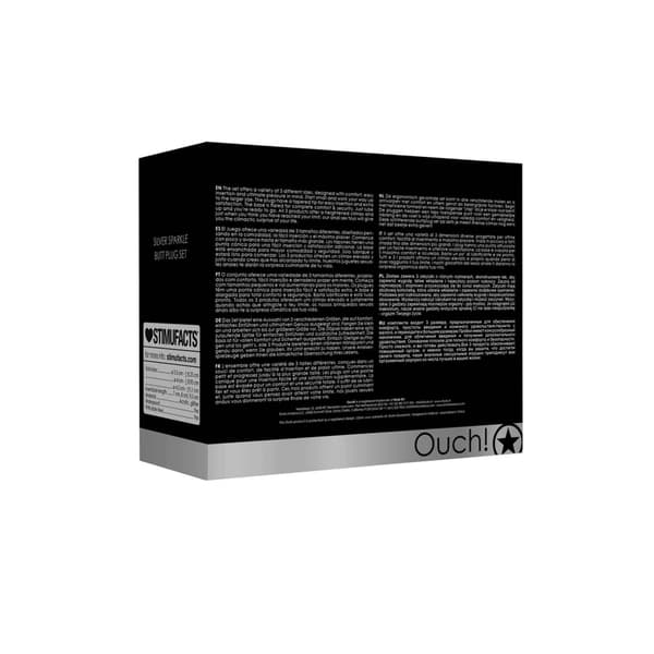 Akryl Analplugg Set
