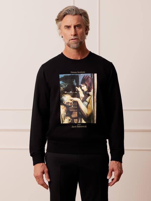 SORT MALCZEWSKI SWEATSHIRT L