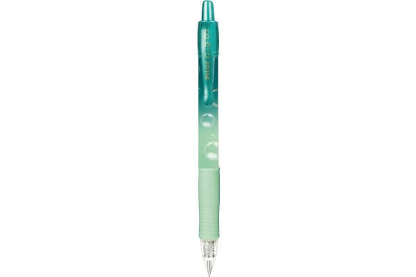 Pilot. G2 Bubble Gelpen. Grøn. Blå refill.