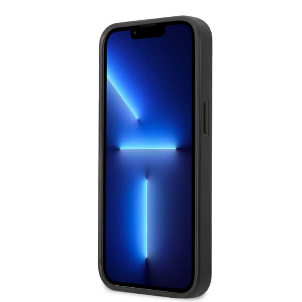 Karl Lagerfeld Monogram Ikonik Patch-skal till iPhone 13, blått
