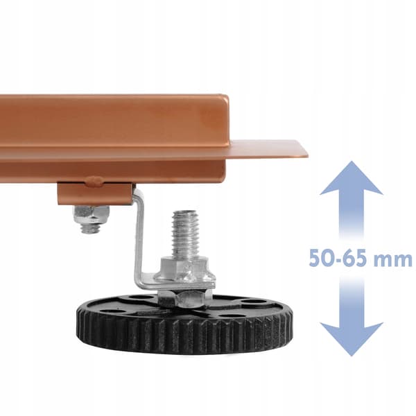 Neox Pro Slim Långt Linjärt Duschavlopp Borstad Koppar 70 Cm