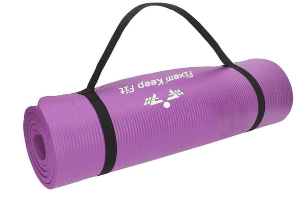 Yogamatta 1,5 cm lila 190x63 cm