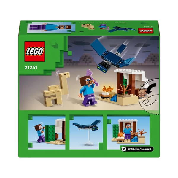 Lego MINECRAFT 21251 Steven aavikkoretkikunta