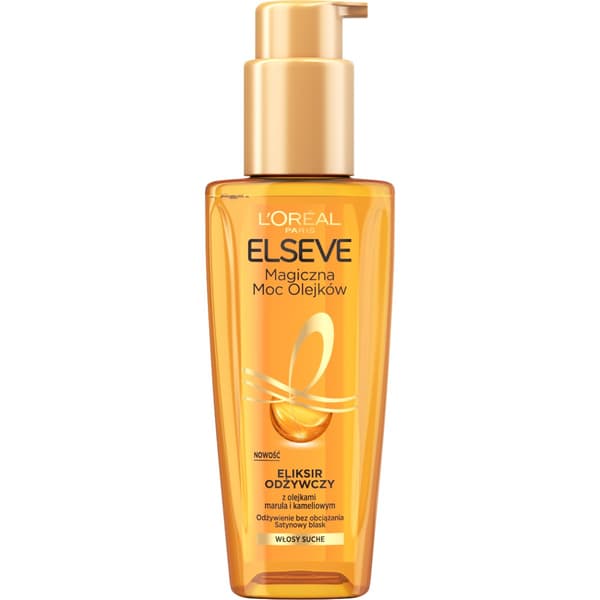Loreal Elseve Magic Power of Oils Närande Elixir med Marula- och Kameliaoljor - Torrt hår 100ml