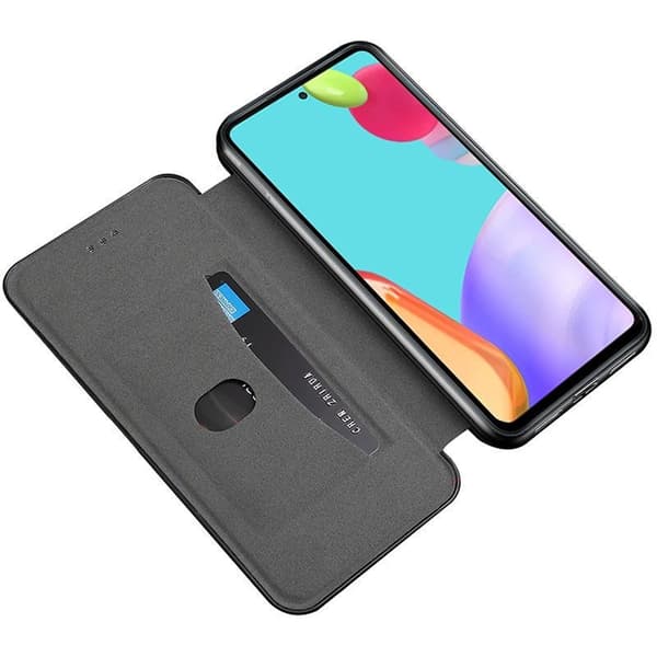 Pung-etui til Samsung Galaxy A72 5G, Elegance, Sort