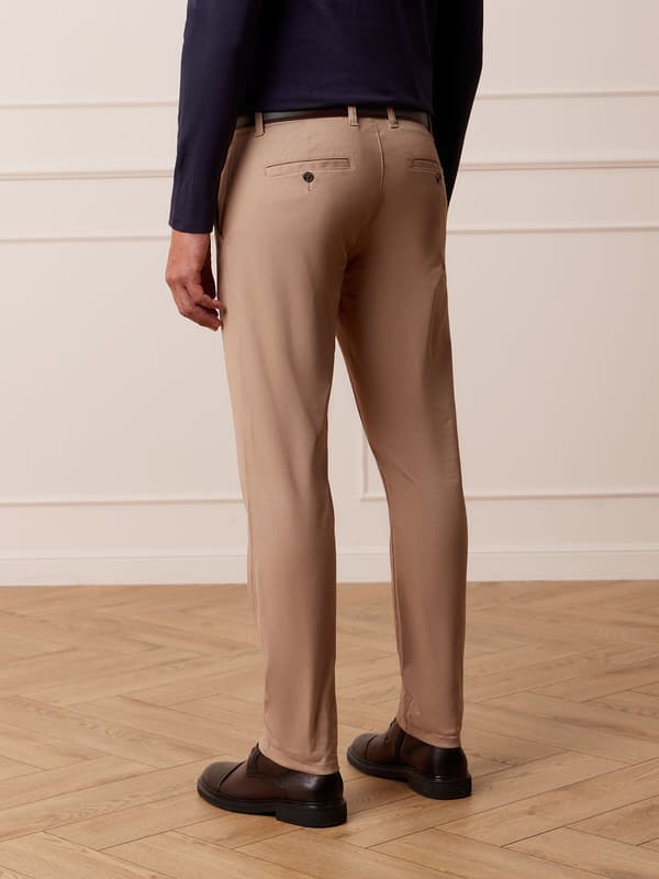 BEIGE DARREG BUKSER 36/32