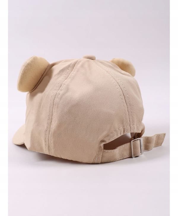 3D-TEDDY-BASEBALLKEPS BEIGE YO! 50/54 £031i