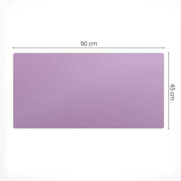 Skridsikker gamingmusemåtte lyslilla 90x45 cm