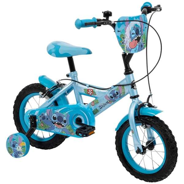 Disney Stitch 12 tommer blå Lilo og Stitch børnecykel