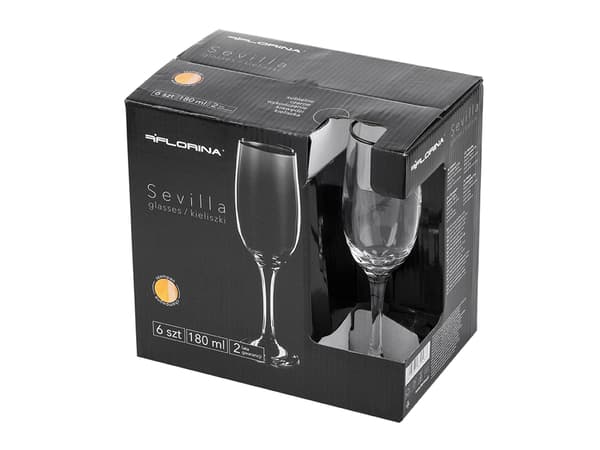 SEVILLA CHAMPAGNEGLAS 180ML 6 STK.