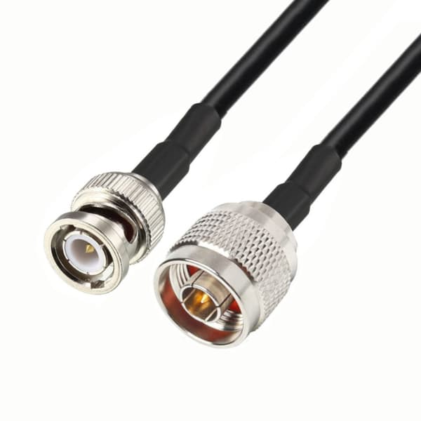 Antennikaapeli BNC-liitin / N-liitin RF5 5m