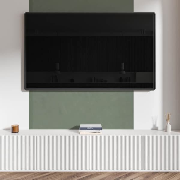 Tryckt vinylpanel - Sovrumsdekoration 120x60 cm olivfärgad