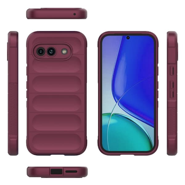 Google Pixel 9A Gaming Stødsikkert Etui, Bordeaux