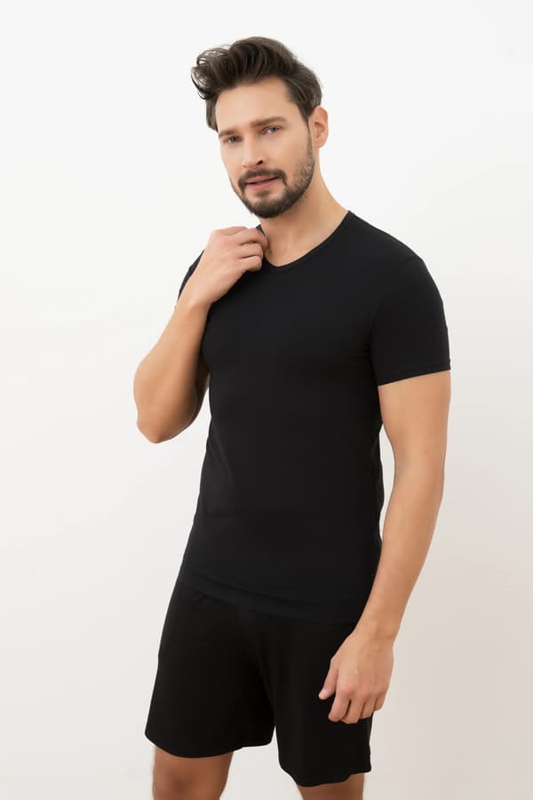 Ikar kortärmad t-shirt med v-ringning M
