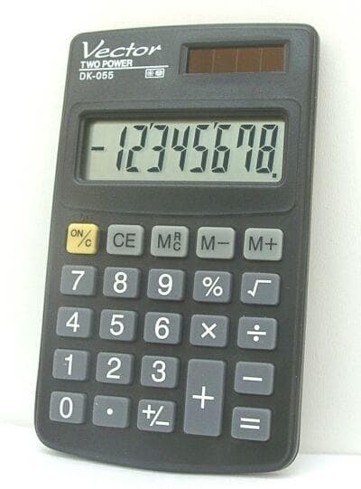 Vektor KAV CS-105 kalkylator