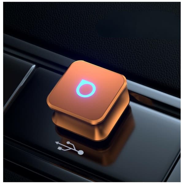 Ottocast CP88-T Mini Cube CarPlay Bluetooth-biladapter Orange