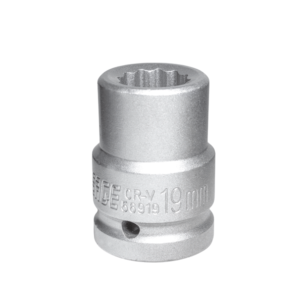 Slagtop 3/4" 19 mm 12-kantet
