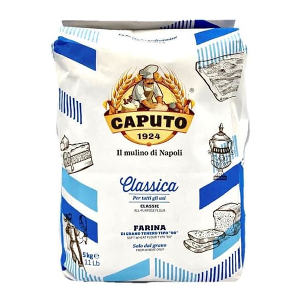 Pizzamel Farina Classica Doppio 00 5 kg - Caputo