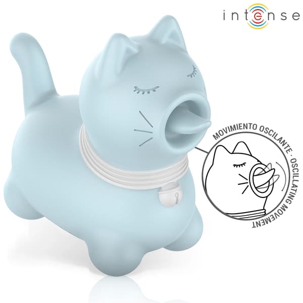 Intense Puppy Blue - Precisionssilikon USB-punktstimulator