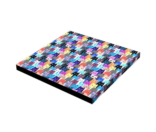 Seng - Madras SQUAR Meow 60x60x5 cm