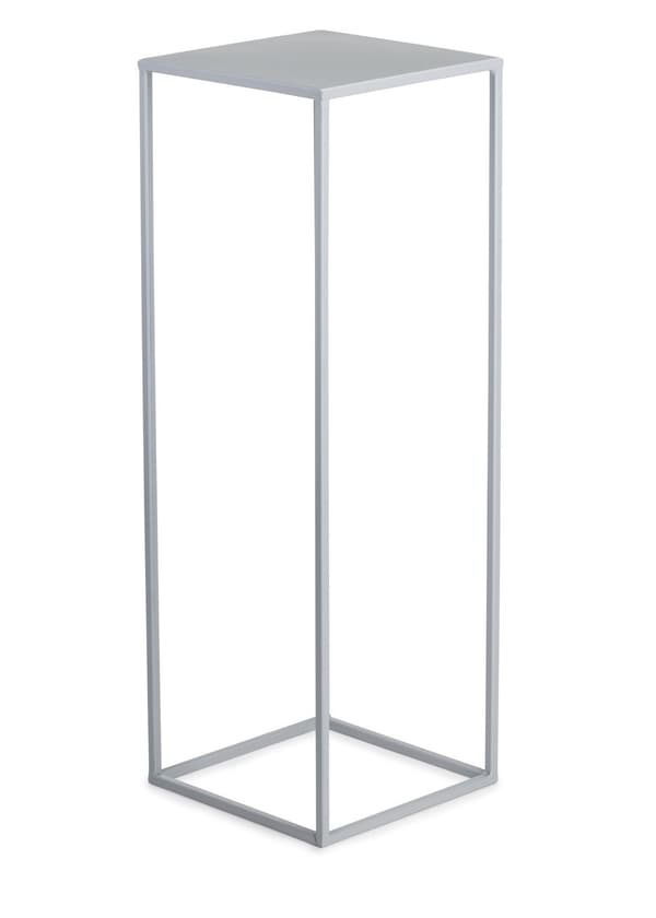 Grå stående blomsterfod 70 cm