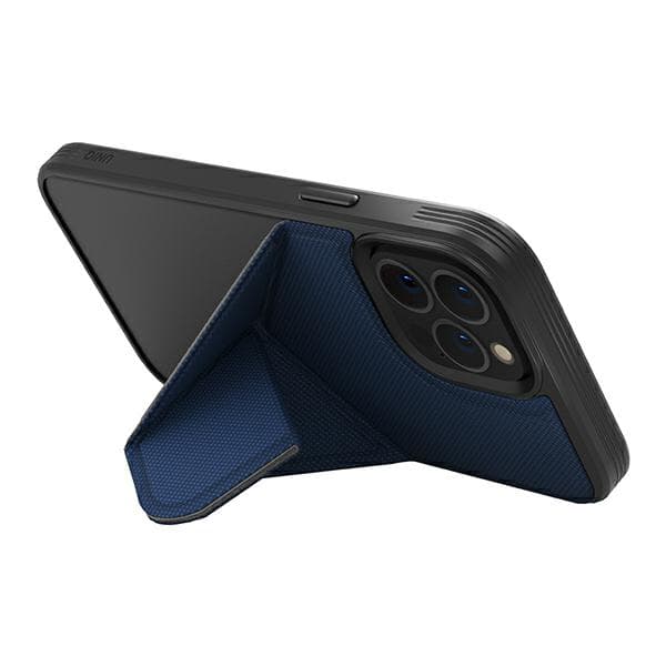 UNIQ Transforma-skal med stativ för iPhone 14 Pro, blå