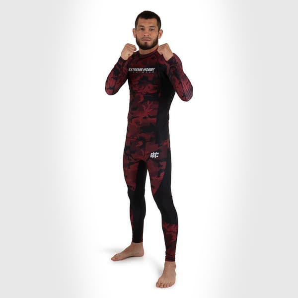 Herre langærmet rashguard HAVOC L SORT