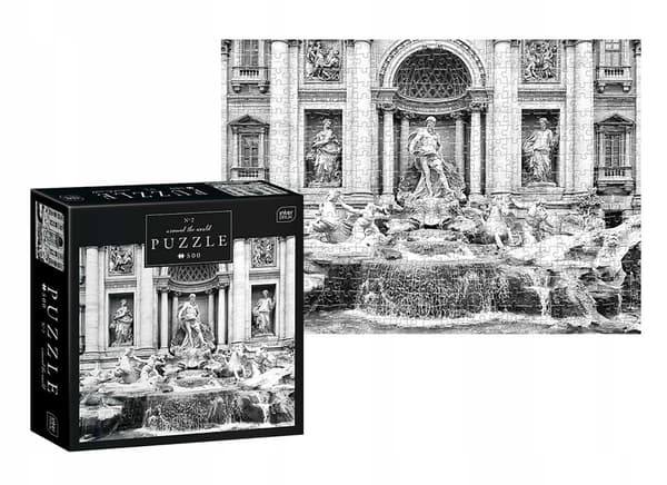 Puzzle 500 Maailman ympäri 2 Trevin suihkulähde