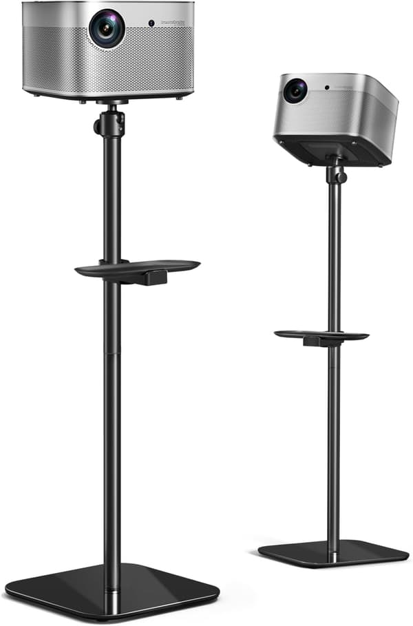 Universal projektorstativ viozon DE-PR-01B 88 cm justerbart stativ til projektor og bærbar computer