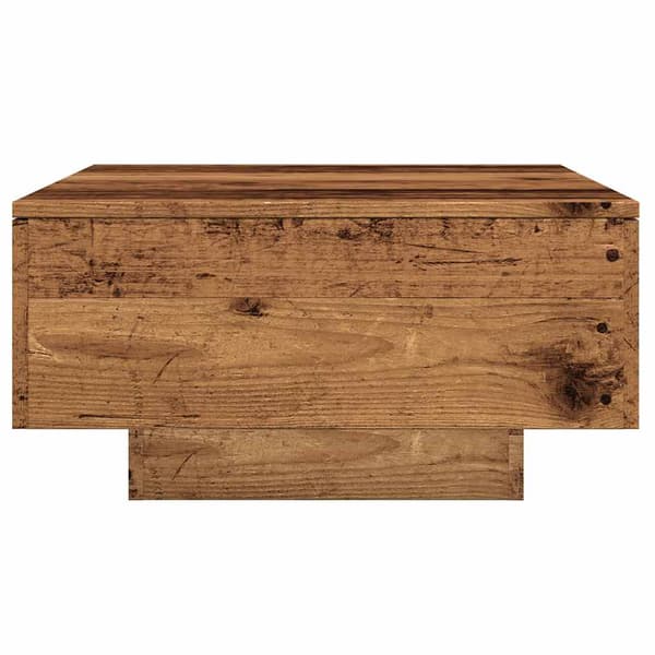 vidaXL Soffbord, Antikträ, 90x60x31 cm