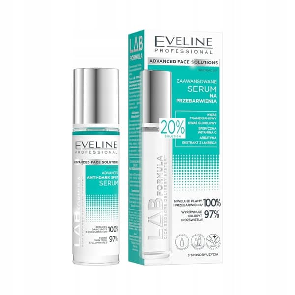 Eveline LAB Formula Advanced Anti-Dark Spot 20% Serum til misfarvninger 30 ml