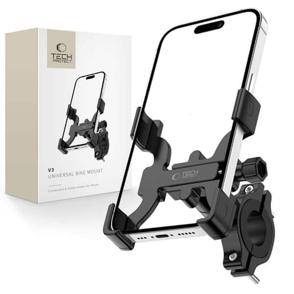 V3 Cykelholder til Smartphone på Styr - Sort