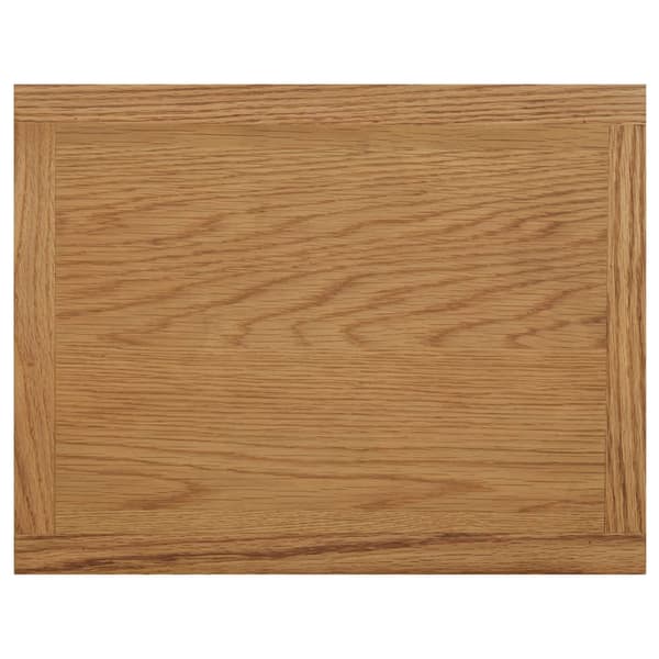 vidaXL avisbord 45x35x55 cm massivt egetræ