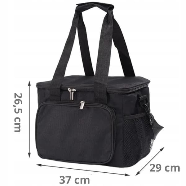 Termisk strandtaske til mad, isolering, picnic, 28L