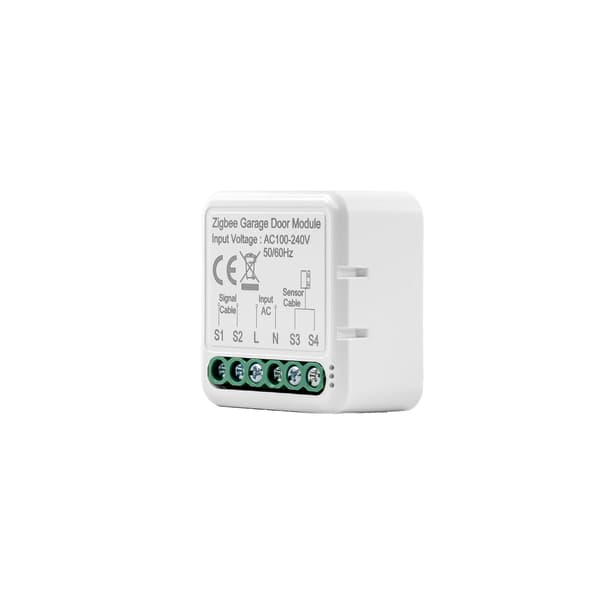 Zigbee Tuya Garageportskontroll med Sensor