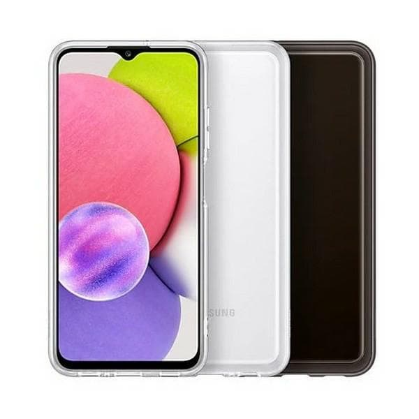 Samsung Soft Clear Cover til Galaxy A03s Transparent