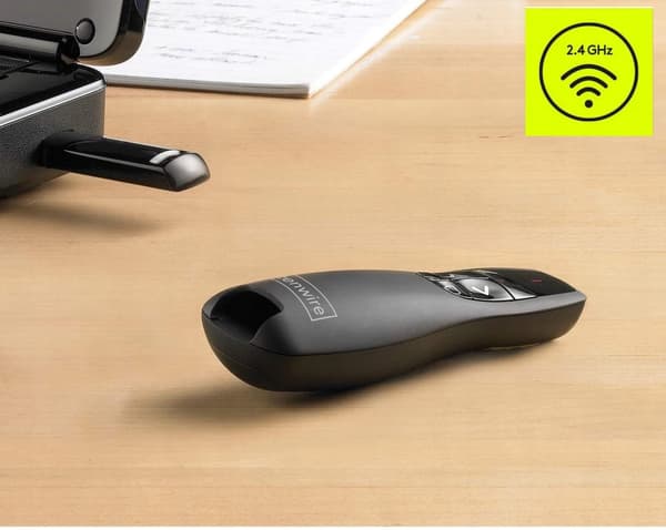 LASERPEKARE TRÅDLÖS PRESENTATIONSFJÄRRKONTROLL USB-LASER Zenwire S15